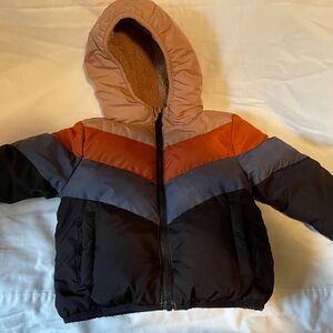 Colorful Hooded Kids Jacket